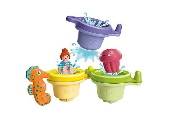 Playmobil Junior Aqua: Drijvende bekers met waterpret (71776) in de groep SPEELGOED, KINDER- & BABYPRODUCTEN / Speelgoed / Speelset bij TP E-commerce Nordic AB (D30003)