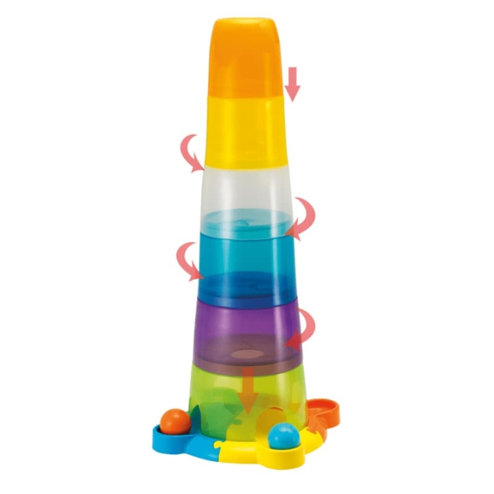 WINFUN Stapel \'N Roll Fun (000737) in de groep SPEELGOED, KINDER- & BABYPRODUCTEN / Babyspeelgoed / Activiteitenspeelgoed bij TP E-commerce Nordic AB (D30009)