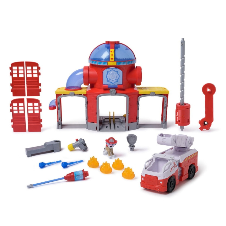 Paw Patrol Brandweer Rescue Brandweerkazerne Speelset (6073760) in de groep SPEELGOED, KINDER- & BABYPRODUCTEN / Speelgoed / Speelset bij TP E-commerce Nordic AB (D30017)