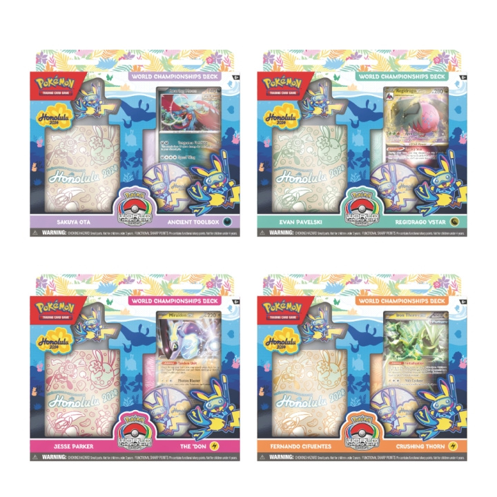 Pokémon Wereldkampioenschappen deck (POK10166) in de groep SPEELGOED, KINDER- & BABYPRODUCTEN / Spelletje / Kaartspel bij TP E-commerce Nordic AB (D30018)