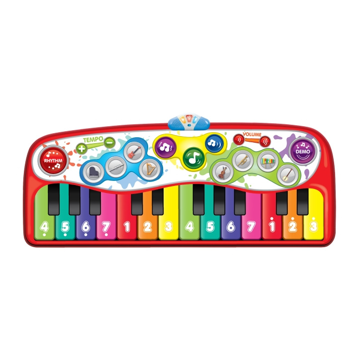 WINFUN Stap-naar-spel Jumbo Piano Mat (240901-NL) in de groep SPEELGOED, KINDER- & BABYPRODUCTEN / Muziek, Zang en afbeelingen / Muziekinstrumenten bij TP E-commerce Nordic AB (D30033)