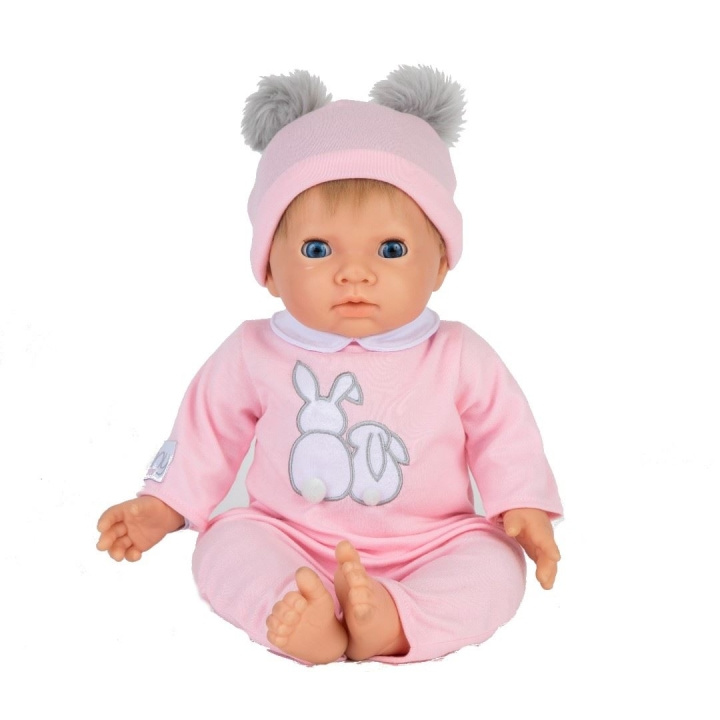 Tiny Treasure s - Doll Roze Pom Pom met Blond Haar (30168) in de groep SPEELGOED, KINDER- & BABYPRODUCTEN / Speelgoed / Docks & Accessoires bij TP E-commerce Nordic AB (D30034)