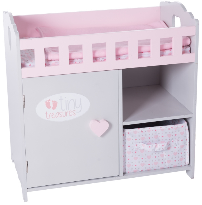 Tiny Treasure Houten Babyverzorgingscentrum (30062) in de groep SPEELGOED, KINDER- & BABYPRODUCTEN / Speelgoed / Docks & Accessoires bij TP E-commerce Nordic AB (D30036)