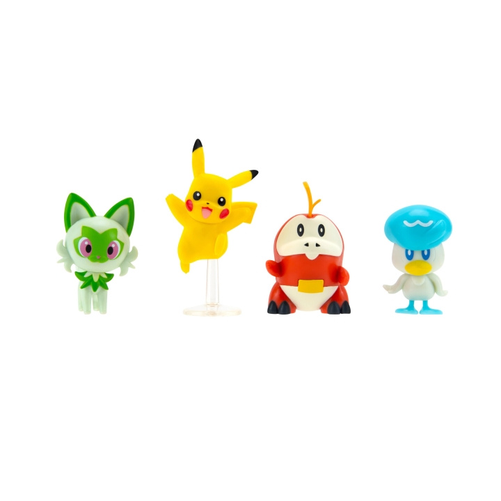 Pokémon Strijdfiguur - Gen IX 4 PK (PKW3402) in de groep SPEELGOED, KINDER- & BABYPRODUCTEN / Speelgoed / Figuren, Miniaturen & accessoires bij TP E-commerce Nordic AB (D30039)