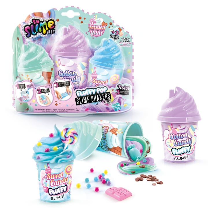 So Slime Slime Shaker Fluffy 3-Pack (1101-0) in de groep SPEELGOED, KINDER- & BABYPRODUCTEN / Speelgoed / Ambachten bij TP E-commerce Nordic AB (D30048)