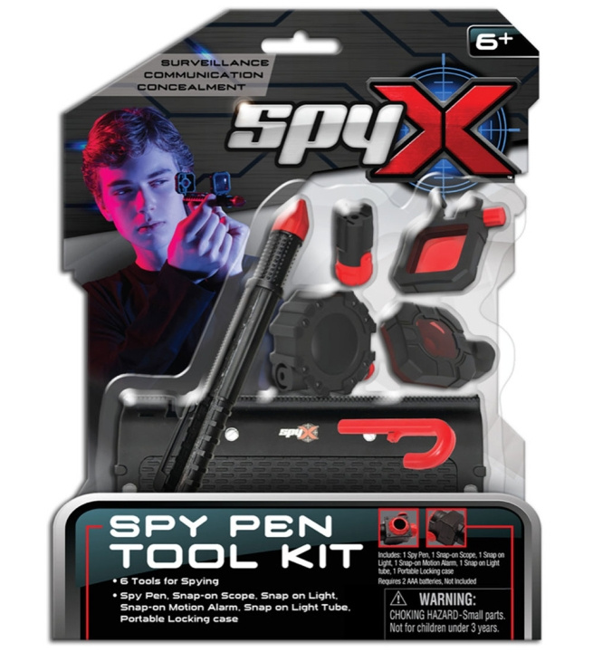 SpyX Spy Pen Gereedschapskist in doos (20337) in de groep SPEELGOED, KINDER- & BABYPRODUCTEN / Speelgoed / Actie spel bij TP E-commerce Nordic AB (D30050)
