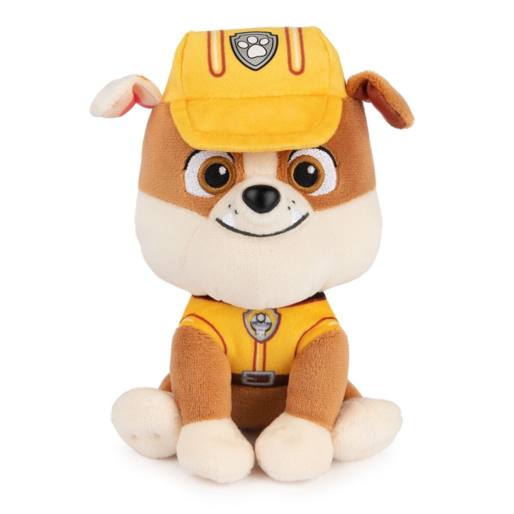 Paw Patrol Gund Pluche 15cm - Rubble in de groep SPEELGOED, KINDER- & BABYPRODUCTEN / Babyspeelgoed / Knuffels bij TP E-commerce Nordic AB (D30059)