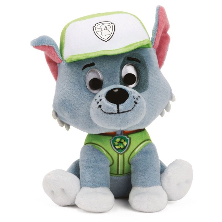 Paw Patrol Gund Pluche 15cm - Rocky in de groep SPEELGOED, KINDER- & BABYPRODUCTEN / Babyspeelgoed / Knuffels bij TP E-commerce Nordic AB (D30060)