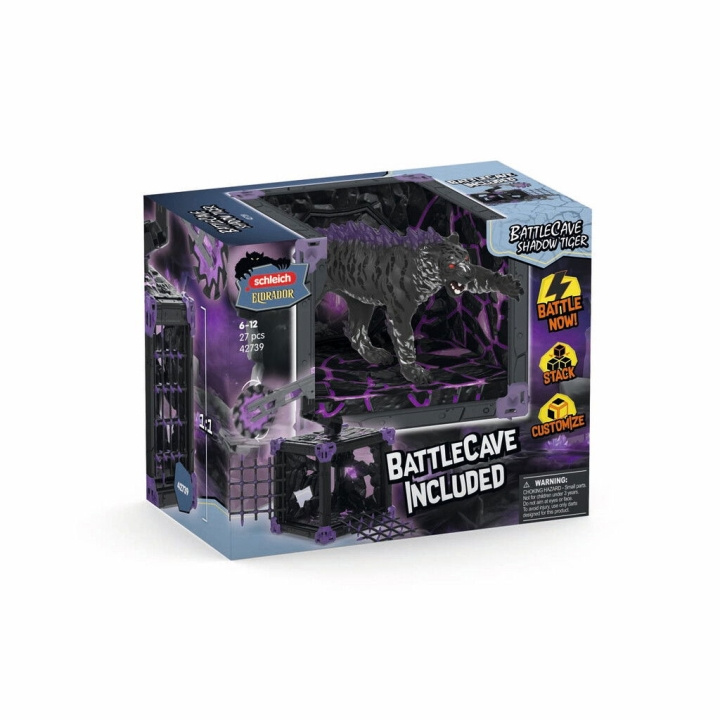 Schleich BattleCave schaduw tijger (42739) in de groep SPEELGOED, KINDER- & BABYPRODUCTEN / Speelgoed / Figuren, Miniaturen & accessoires bij TP E-commerce Nordic AB (D30065)