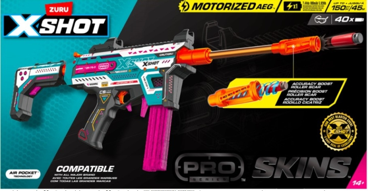 X-Shot Gemotoriseerde Pro blaster (36821) in de groep SPEELGOED, KINDER- & BABYPRODUCTEN / Speelgoed / Actie spel bij TP E-commerce Nordic AB (D30080)