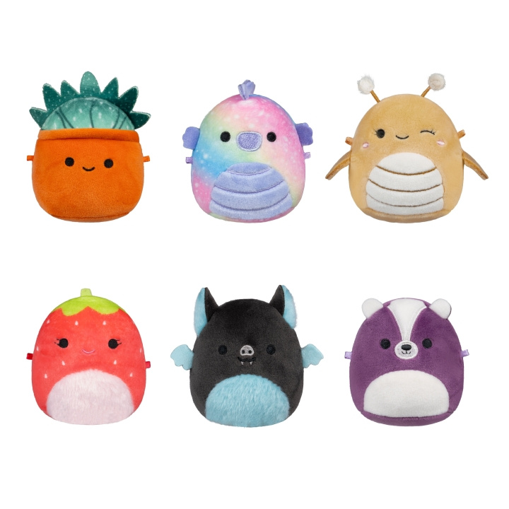 Micromallows 6 cm 6-pack pluche S2 - Greer, Sloan, Emerald, Oz, Scarlet en Aldous in de groep SPEELGOED, KINDER- & BABYPRODUCTEN / Babyspeelgoed / Knuffels bij TP E-commerce Nordic AB (D30082)