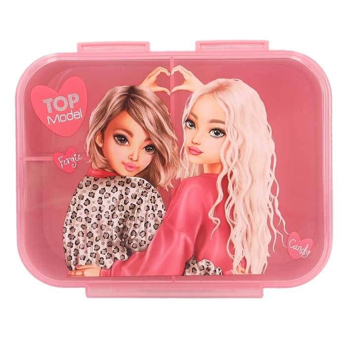 TOPModel Lunchbox LEOHEART - Roze in de groep SPEELGOED, KINDER- & BABYPRODUCTEN / Eten & Drinken / Kinderservies bij TP E-commerce Nordic AB (D30084)