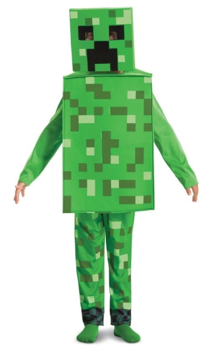 Disguise Minecraft Kostuum - Creeper (104 cm) (115779M) in de groep SPEELGOED, KINDER- & BABYPRODUCTEN / Speelgoed / Gemaskered kostuums bij TP E-commerce Nordic AB (D30101)