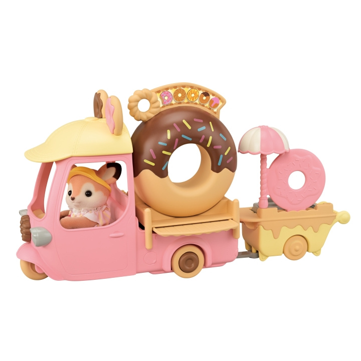 Sylvanian Families Dip Dip Donuts wagen - (5808) in de groep SPEELGOED, KINDER- & BABYPRODUCTEN / Speelgoed / Figuren, Miniaturen & accessoires bij TP E-commerce Nordic AB (D30107)