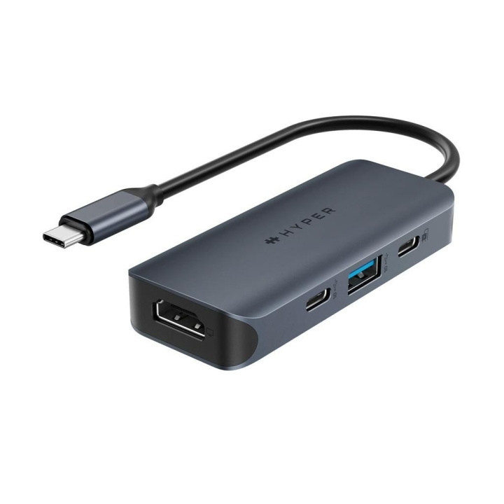 Targus Hyper - HyperDrive EcoSmart4-poorts USB-C hub Gen.2 in de groep COMPUTERS & RANDAPPARATUUR / Computeraccessoires / USB-hubs bij TP E-commerce Nordic AB (D30149)