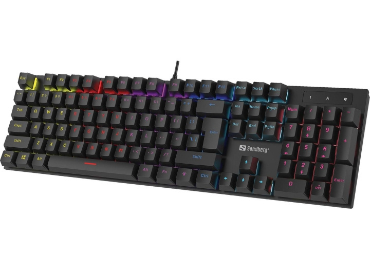 Sandberg Mechanisch Gamer Toetsenbord NORDIC in de groep COMPUTERS & RANDAPPARATUUR / GAMING / Toetsenborden bij TP E-commerce Nordic AB (D30152)