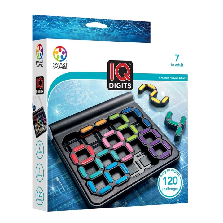 Smart Games IQ Cijfers (Noords) (SG2404) in de groep SPEELGOED, KINDER- & BABYPRODUCTEN / Spelletje / Bordspellen bij TP E-commerce Nordic AB (D30176)
