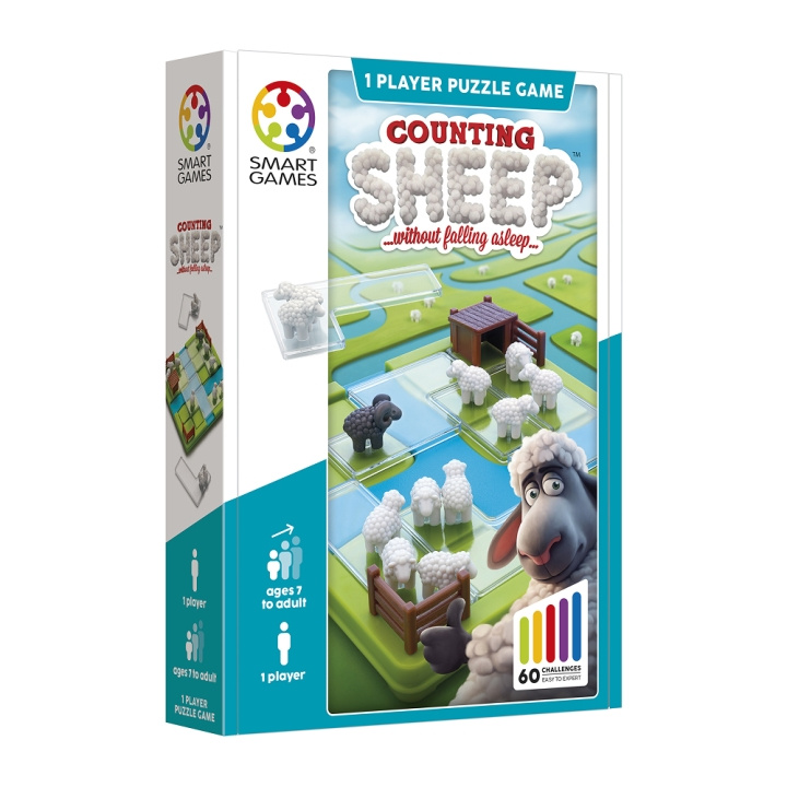 Smart Games: Schapen tellen (Scandinavisch) (SG2673) in de groep SPEELGOED, KINDER- & BABYPRODUCTEN / Spelletje / Bordspellen bij TP E-commerce Nordic AB (D30205)
