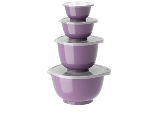 Rösti Rosti - Margrethe kommen - set van 4 + deksels (Lavendel) in de groep HUISHOUDEN & TUIN / Keukengerei / Overige keukengereedschap bij TP E-commerce Nordic AB (D30209)