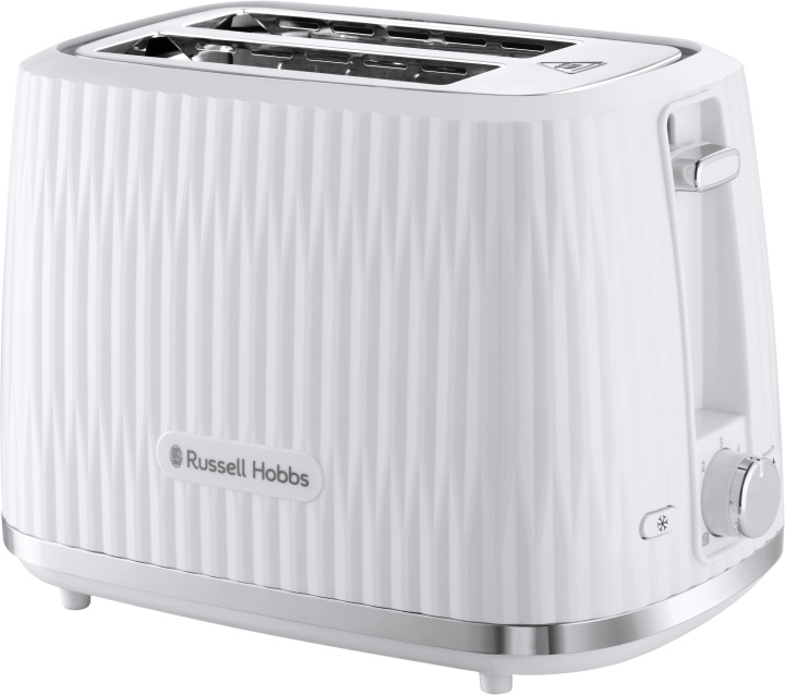 Russell Hobbs Eden 2S broodrooster - Wit in de groep HUISHOUDEN & TUIN / Huishoudelijke apparaten / Broodroosters & Broodgrills / Broodroosters bij TP E-commerce Nordic AB (D30217)