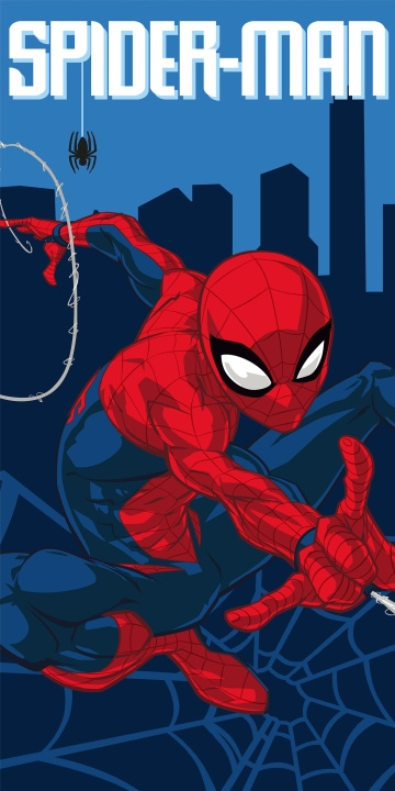 Spiderman Badhanddoek - 70x140 cm (8014786) in de groep SPEELGOED, KINDER- & BABYPRODUCTEN / Babygadgets / Bad bij TP E-commerce Nordic AB (D30218)