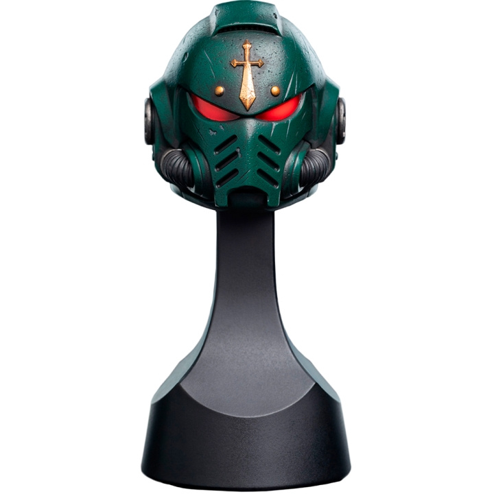 Weta Workshop Warhammer (40K) - Dark Angels Helm Miniatuur in de groep SPORT, VRIJE TIJD & HOBBY / Leuke dingen / Verzamelobjecten bij TP E-commerce Nordic AB (D30221)