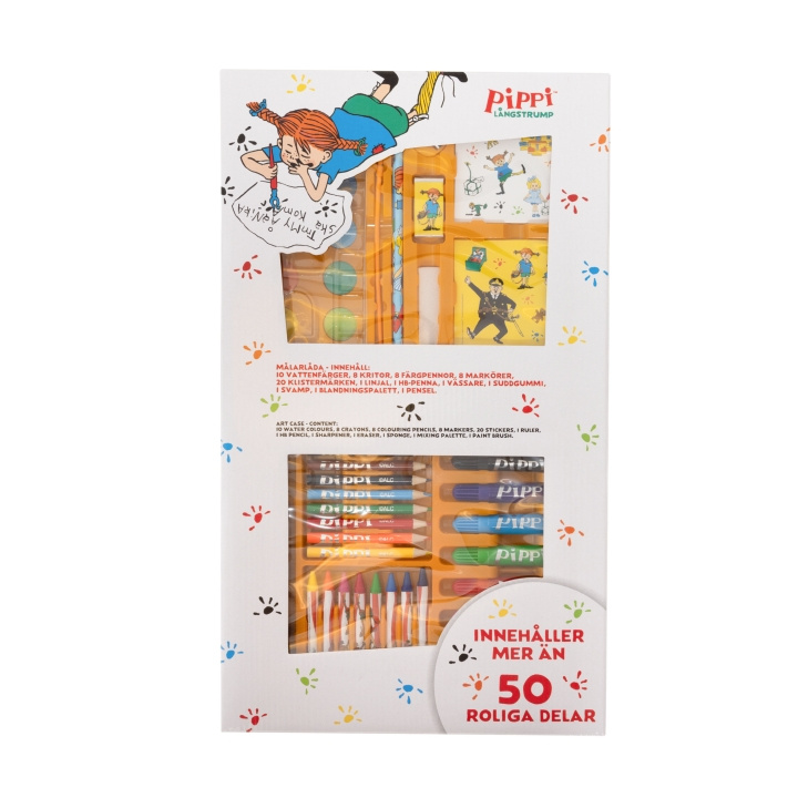 STOR Pippi & Herr Nilsson - 52 st. Kunstkoffer (063606952) in de groep SPEELGOED, KINDER- & BABYPRODUCTEN / Speelgoed / Ambachten bij TP E-commerce Nordic AB (D30228)