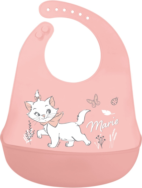 STOR BABY Slabbetje voor Kleuter - 100% silicone - Disney Marie in de groep SPEELGOED, KINDER- & BABYPRODUCTEN / Eten & Drinken / Slabbetjes bij TP E-commerce Nordic AB (D30230)