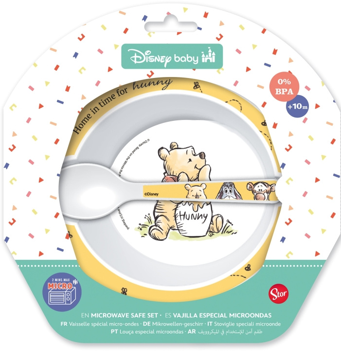 STOR Baby 2-delige set - Kom + Lepel, WTP in de groep SPEELGOED, KINDER- & BABYPRODUCTEN / Eten & Drinken / Kinderservies bij TP E-commerce Nordic AB (D30235)
