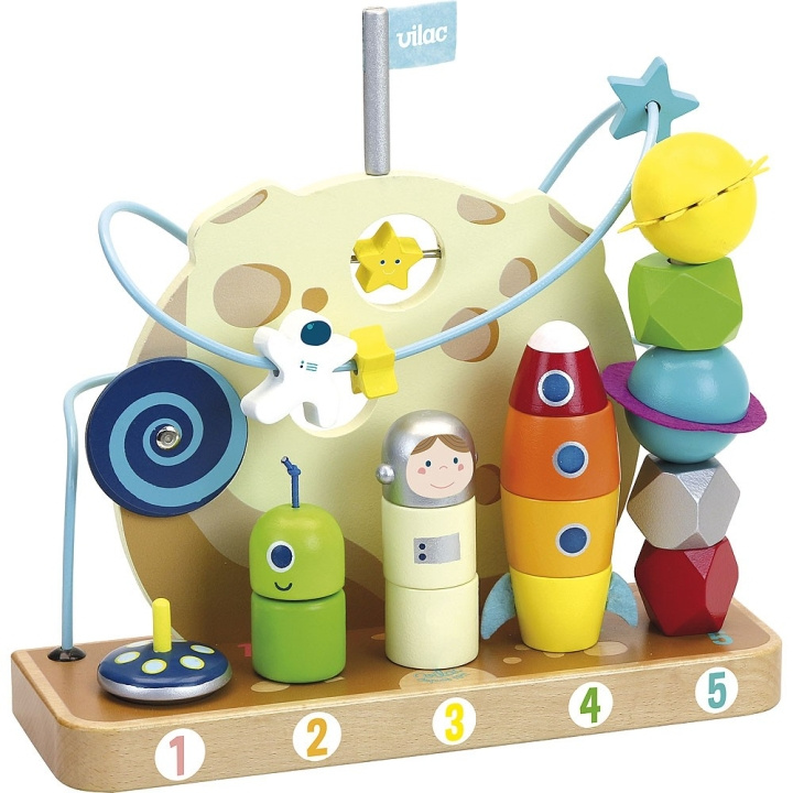 Vilac In de sterren - Telspel voor sterrenstelsels (2448) in de groep SPEELGOED, KINDER- & BABYPRODUCTEN / Babyspeelgoed / Activiteitenspeelgoed bij TP E-commerce Nordic AB (D30238)
