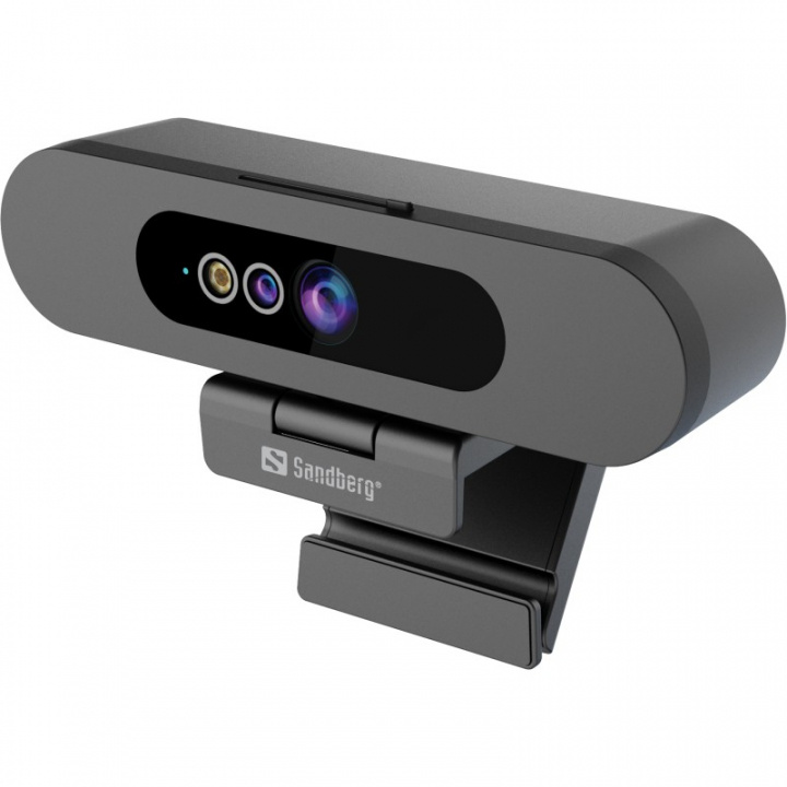 Sandberg Face-ID Webcam 2 in de groep COMPUTERS & RANDAPPARATUUR / Computeraccessoires / Webcamera\'s bij TP E-commerce Nordic AB (D30242)