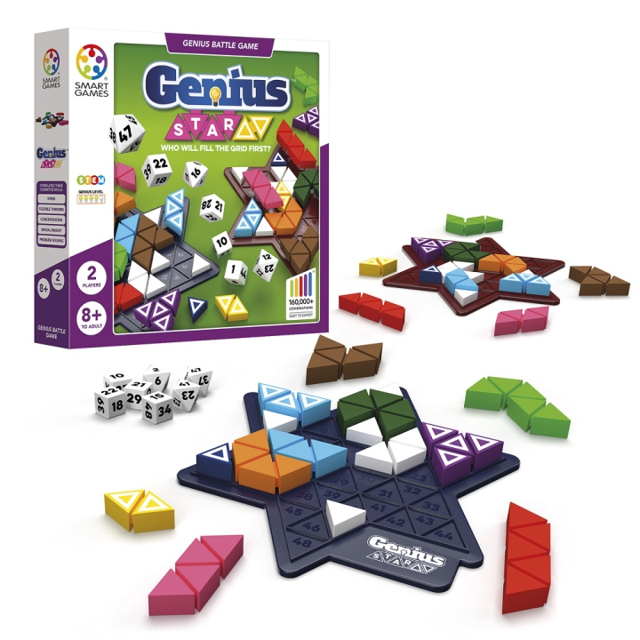 Smart Games geniale ster (noords) (SG2538) in de groep SPEELGOED, KINDER- & BABYPRODUCTEN / Spelletje / Bordspellen bij TP E-commerce Nordic AB (D30253)