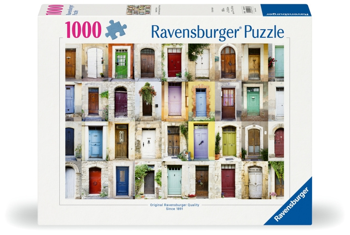 Ravensburger Mooie deuren in de Provence - (12001437) in de groep SPORT, VRIJE TIJD & HOBBY / Hobby / Puzzel bij TP E-commerce Nordic AB (D30268)