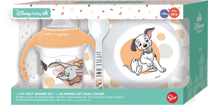 STOR BABY geschenkverpakking - mok, kom & lepel - Disney in de groep SPEELGOED, KINDER- & BABYPRODUCTEN / Eten & Drinken / Kinderservies bij TP E-commerce Nordic AB (D30286)
