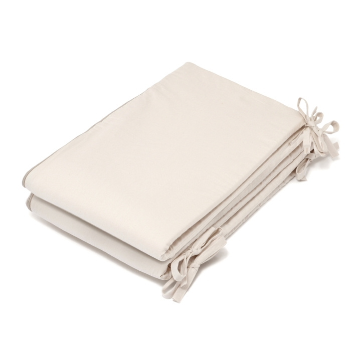 Vanilla Copenhagen Bed Bumper Side By Side - Oyster Grey - 25x162x1cm + 25x84x1cm (1291111108) in de groep HUISHOUDEN & TUIN / Interieur / Beddengoed bij TP E-commerce Nordic AB (D30292)