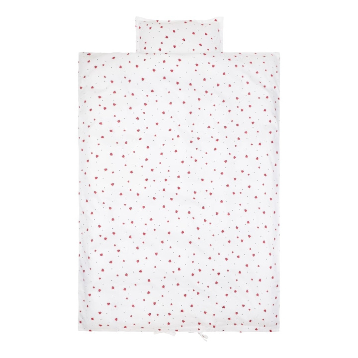 Vanilla Copenhagen Beddengoed Junior - Melk - 100 x 140 cm, 40 x 45 cm (BEDJ3324) in de groep SPEELGOED, KINDER- & BABYPRODUCTEN / Kindertextiel / Beddengoed bij TP E-commerce Nordic AB (D30297)