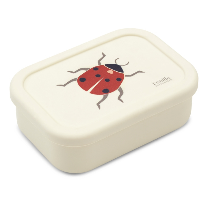 Vanilla Copenhagen Lunchbox - Lieveheersbeestje - Siliconen - 700 ml (LUNC9625) in de groep SPEELGOED, KINDER- & BABYPRODUCTEN / Eten & Drinken / Kinderservies bij TP E-commerce Nordic AB (D30330)