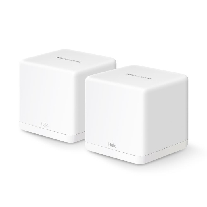 TP-Link Mercusys Halo H60X AX1500 Wi-Fi-systeem voor het hele huis (2 stuks) in de groep COMPUTERS & RANDAPPARATUUR / Netwerk / Mesh netwerk bij TP E-commerce Nordic AB (D30346)