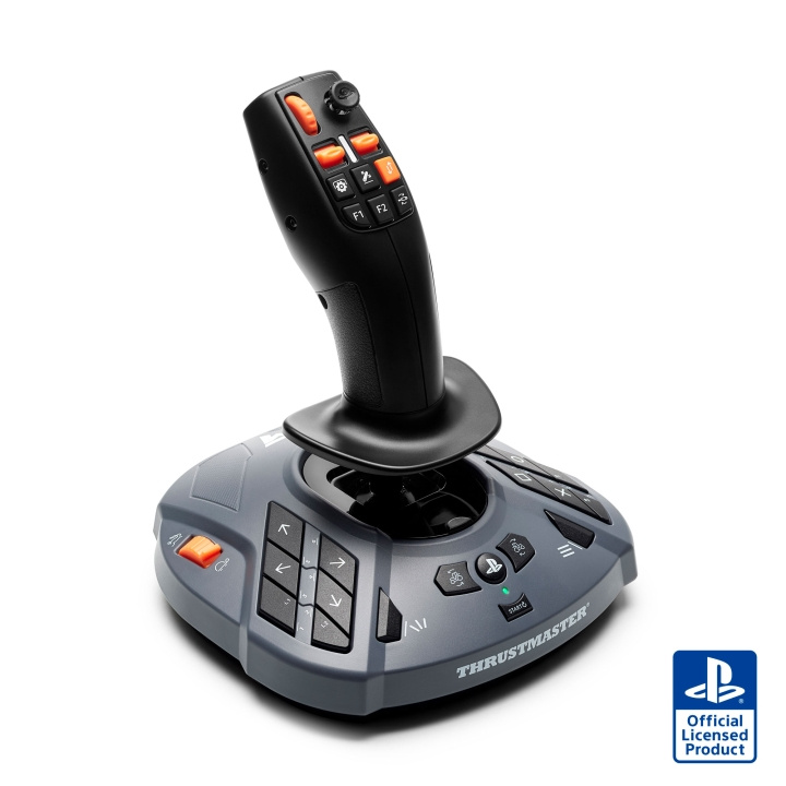 ThrustMaster SIMTASK FARMSTICK - PS5 in de groep COMPUTERS & RANDAPPARATUUR / GAMING / Stuurwielen en joysticks bij TP E-commerce Nordic AB (D30347)