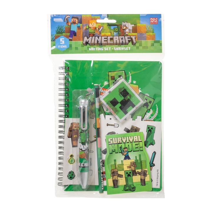STOR Minecraft Schrijfset met meerkleurenpen (166506128) in de groep SPEELGOED, KINDER- & BABYPRODUCTEN / Speelgoed / Ambachten bij TP E-commerce Nordic AB (D30352)