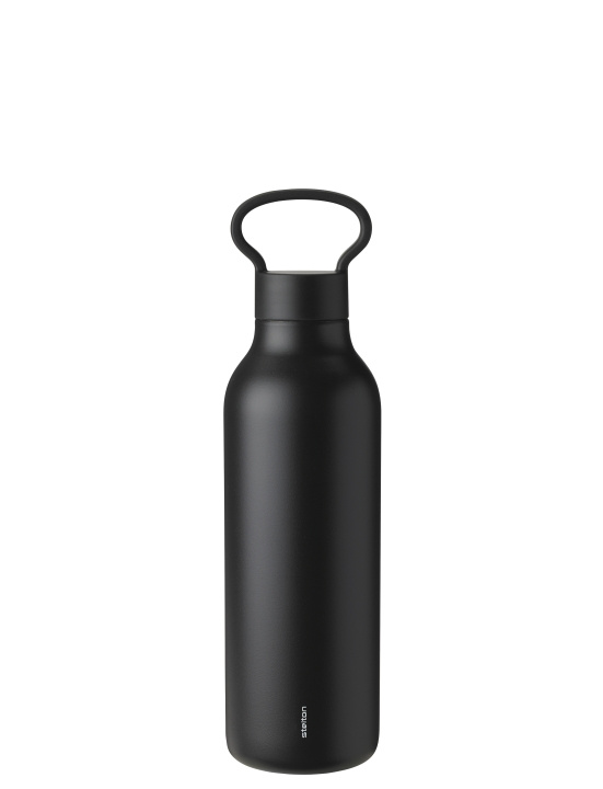 Stelton Tabi vacuüm geïsoleerde fles - Zwart - 0.55 l in de groep SPEELGOED, KINDER- & BABYPRODUCTEN / Eten & Drinken / Babyflessen & Accessoires bij TP E-commerce Nordic AB (D30395)