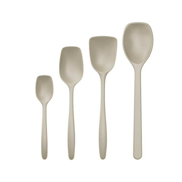 Rösti Rosti - NIEUW Klassieke keukenlepels, set van 4 - Humus in de groep HUISHOUDEN & TUIN / Keukengerei / Overige keukengereedschap bij TP E-commerce Nordic AB (D30403)