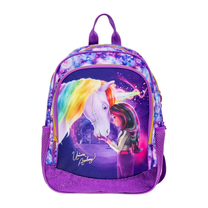 STOR Unicorn Acadamy - Medium Rugzak - 35 x 26 x 18 cm in de groep SPEELGOED, KINDER- & BABYPRODUCTEN / Reizen / Kindertassen / Rugzakken bij TP E-commerce Nordic AB (D30407)