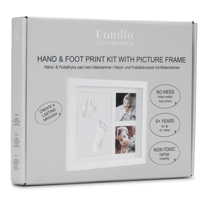 Vanilla Copenhagen Frame met hand- en voetafdruk - Wit - Medium (5001630501) in de groep SPORT, VRIJE TIJD & HOBBY / Leuke dingen / Handige spullen bij TP E-commerce Nordic AB (D30423)