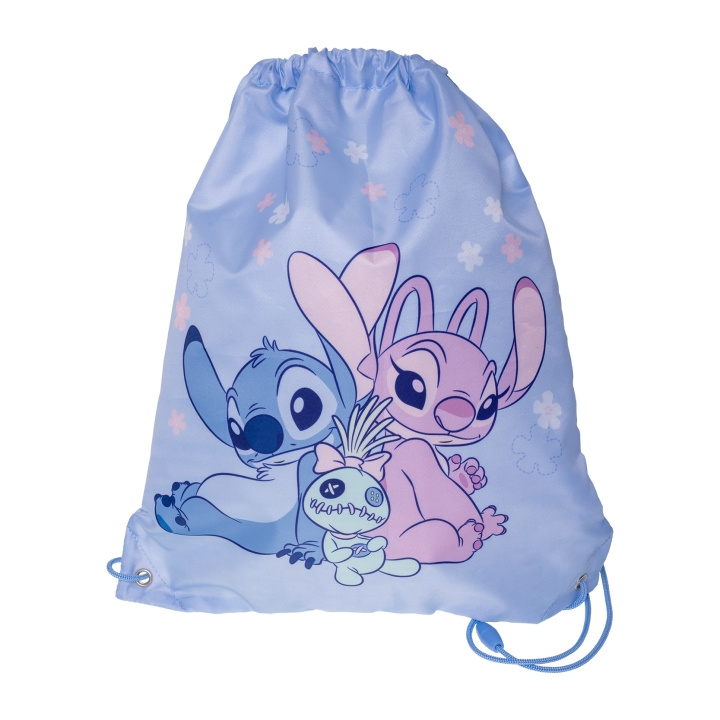 STOR Stitch sporttas met koord - 35 x 45 cm in de groep SPEELGOED, KINDER- & BABYPRODUCTEN / Reizen / Kindertassen / Rugzakken bij TP E-commerce Nordic AB (D30427)