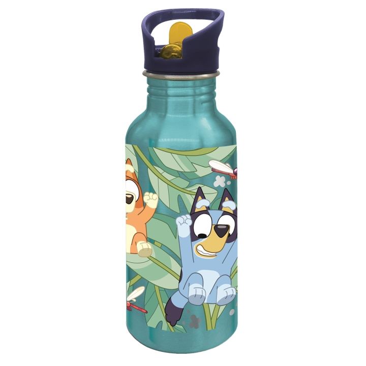 STOR BLUEY ALU Flessenschepper - Blauw - 545 ml in de groep SPEELGOED, KINDER- & BABYPRODUCTEN / Eten & Drinken / Babyflessen & Accessoires bij TP E-commerce Nordic AB (D30429)