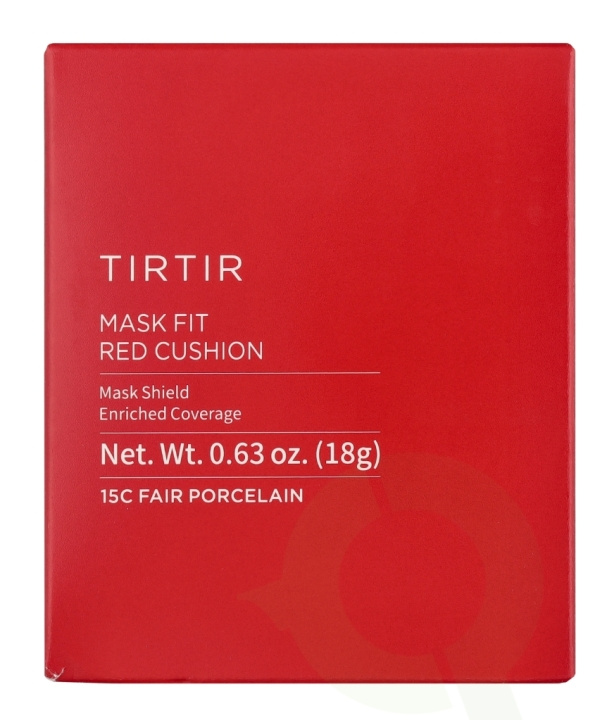 TirTir Mask Fit Red Cushion Foundation SPF40 18 g #15C Fair Porcelain in de groep BEAUTY & HEALTH / Makeup / Make-up gezicht / Foundation bij TP E-commerce Nordic AB (D30468)