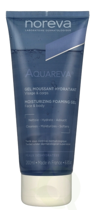 Noreva Aquareva Moisturizing Foaming Gel 200 ml in de groep BEAUTY & HEALTH / Huidsverzorging / Gezicht / Dagcrème bij TP E-commerce Nordic AB (D30486)