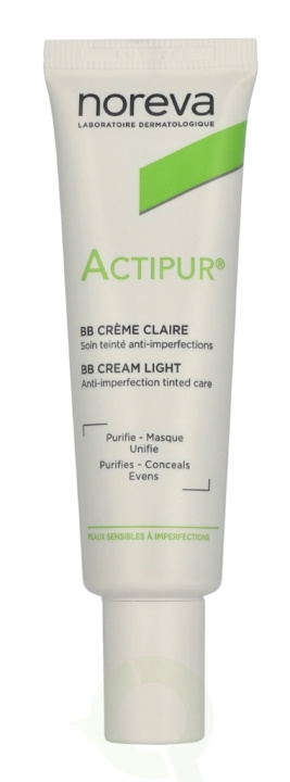Noreva Actipur BB Cream 30 ml Light in de groep BEAUTY & HEALTH / Huidsverzorging / Gezicht / Dagcrème bij TP E-commerce Nordic AB (D30489)