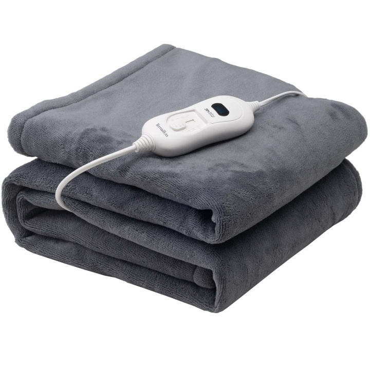 Terraillon Värmefilt Cozy 160x120cm Dark Grey in de groep BEAUTY & HEALTH / Massage & Wellness / Elektrische dekens bij TP E-commerce Nordic AB (D30595)